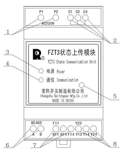 HT3S-EIS-MDN网关与断路器通讯模块FZT3通讯