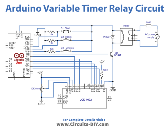 使用Arduino的可变定时器继电器设计