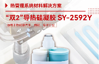 熱管理系統材料解決方案——有行鯊魚“雙2”導熱硅凝膠SY-2592Y