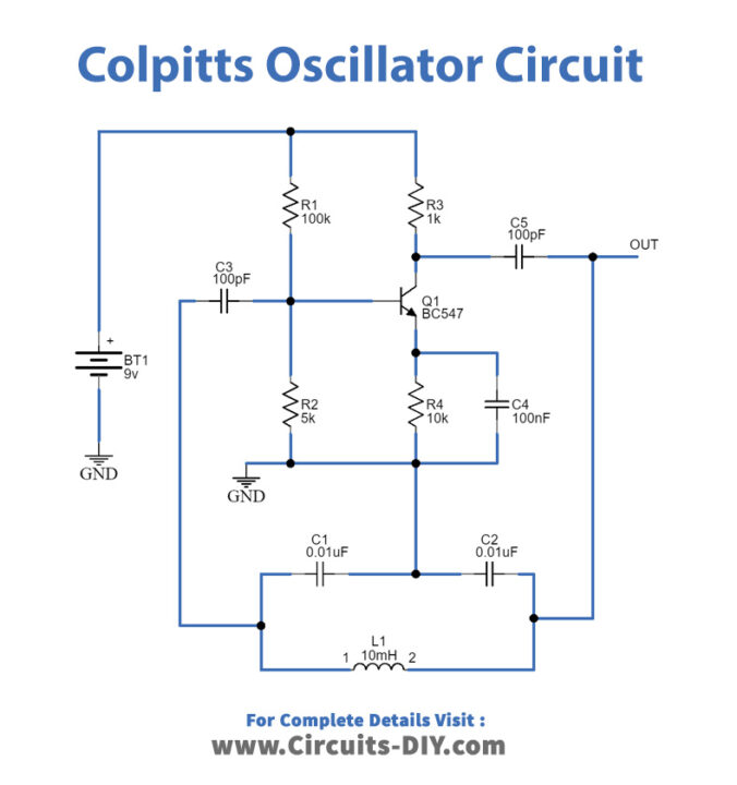 考毕兹振荡器电路图 考毕兹振荡器的工作原理和特点