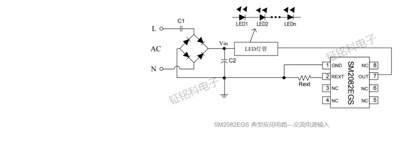 led