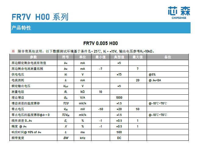 霍尔电流传感器