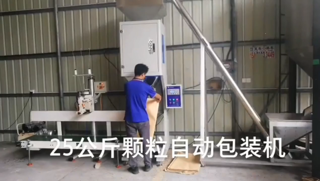 25kg大袋重袋全自動包裝機