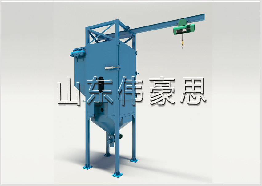 非標定制噸包拆包裝置 氧化鋅噸袋自動拆袋機現場