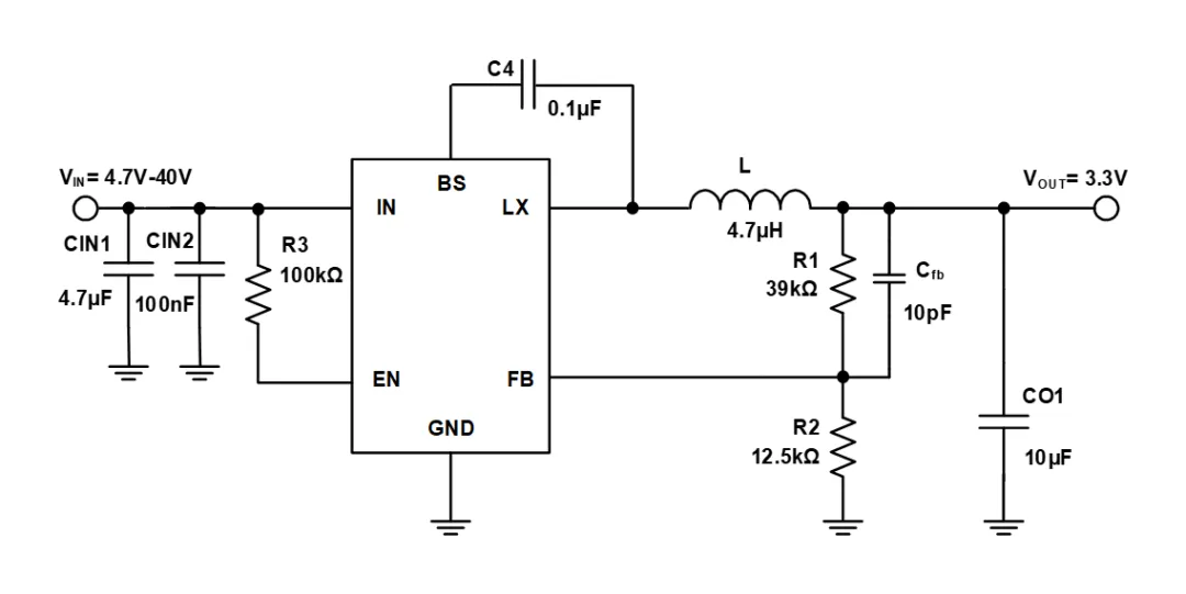 快速動態(tài)響應 40V 0.6A COT架構(gòu)同步降壓轉(zhuǎn)換器TMI3459  專為工業(yè)電源應用設(shè)計