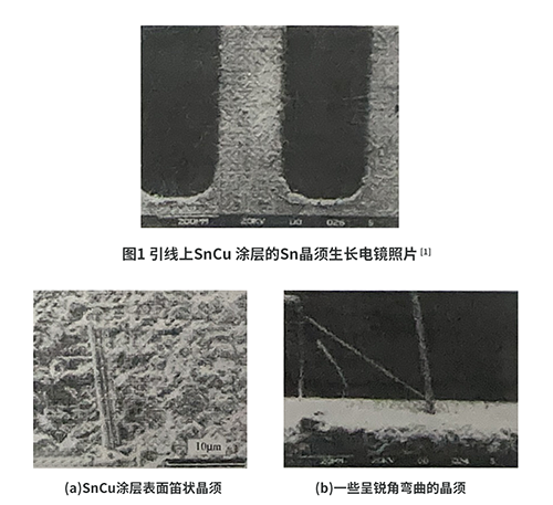 电子封装中的锡须现象及其控制策略