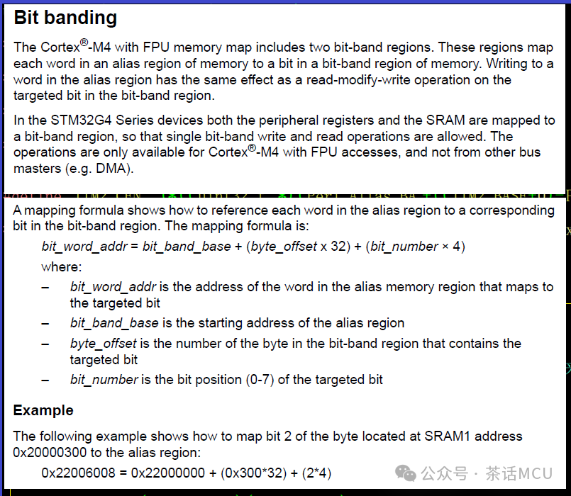 STM32G4系列到底支不支持位带操作 (https://ic.work/) 技术资料 第1张