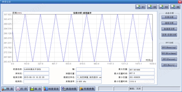 位移加速度激光干涉测量仪