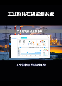 能耗在线监测系统，实现工业可持续发展目标 #plc #物联网 #传感器 