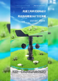 一體式風速風向傳感器