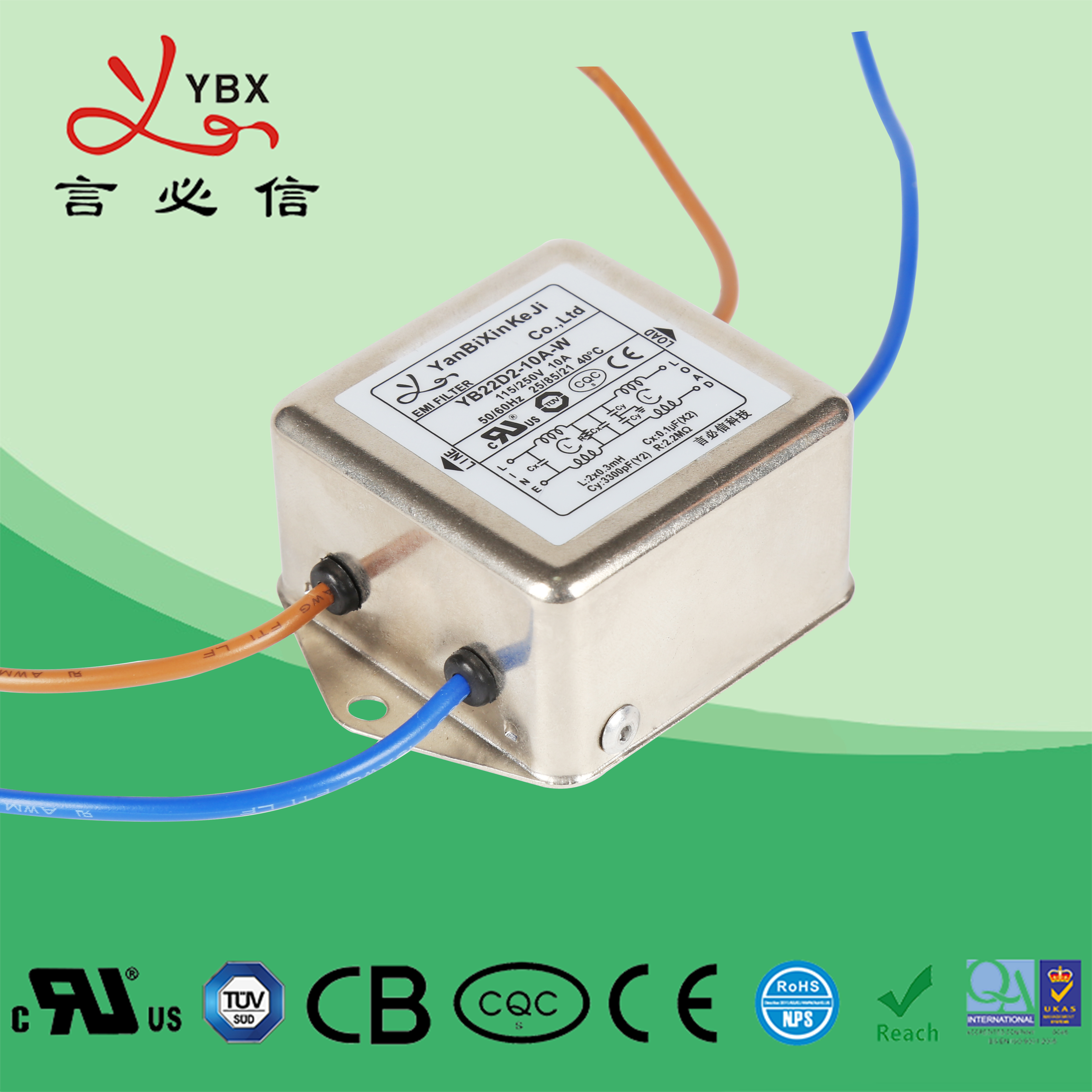 電源濾波器的散熱情況對其長期性能會產生什么影響？