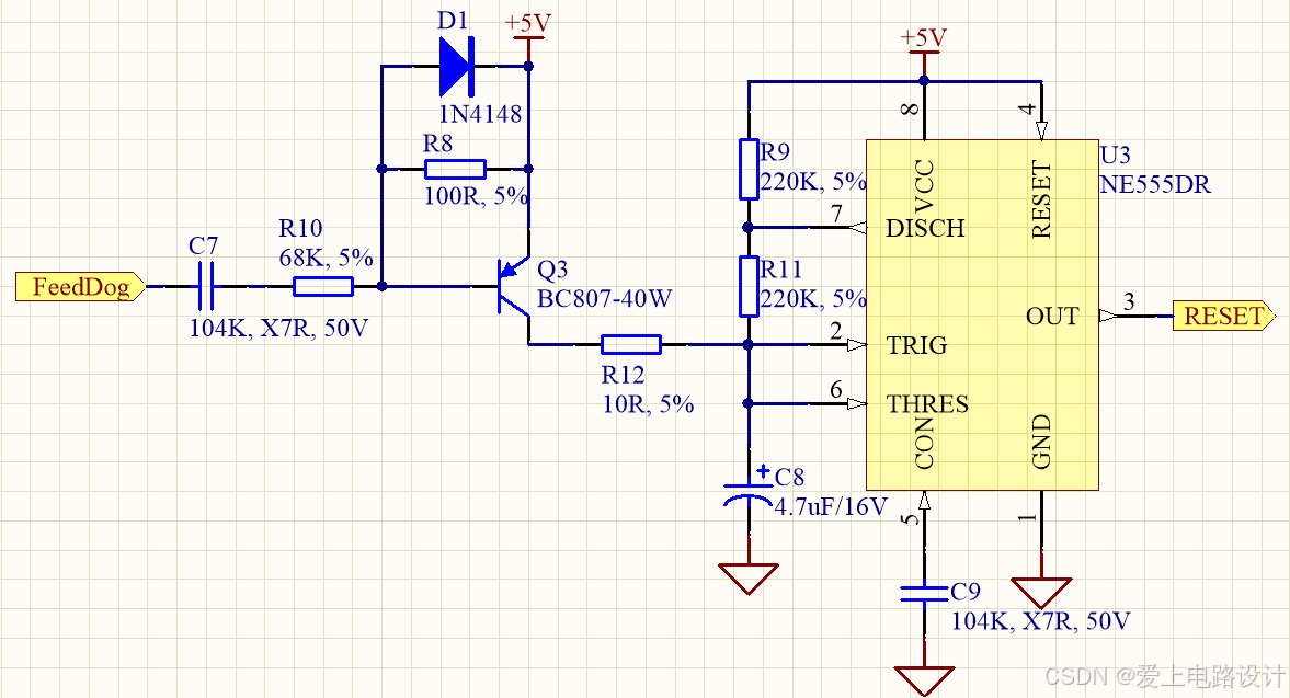 常用硬件看門狗電路