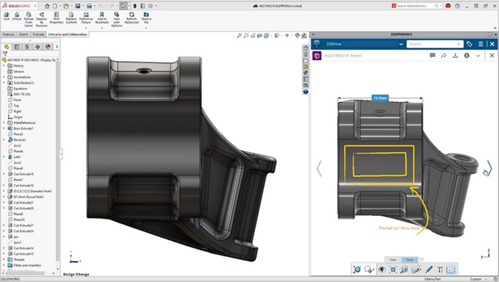 <b class='flag-5'>SOLIDWORKS</b> CAD 2025與協作的<b class='flag-5'>新功能</b>