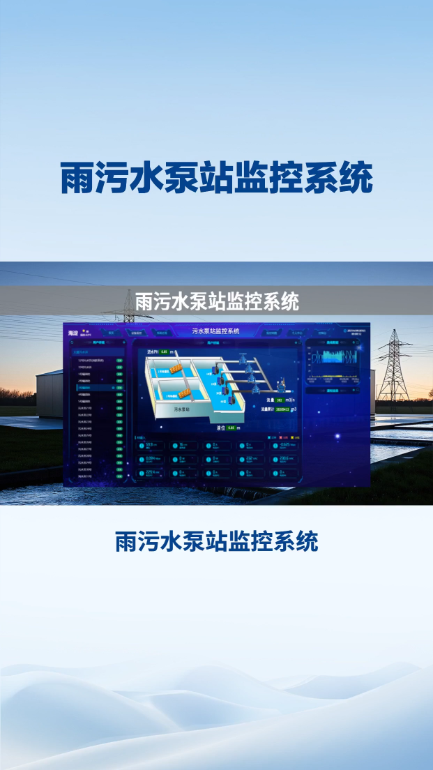 智能监控雨污水泵站，提升泵站自动化管理水平 #plc #人工智能 #物联网 