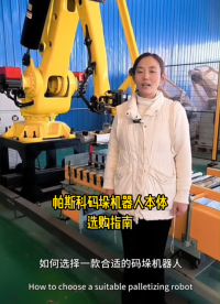 山東帕斯科碼垛機器人本體精準高效碼垛