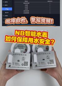 故障自檢、警報提醒！NB智能水表如何保障用水安全 #nb智能水表 #nb水表 #智能水表廠家 #遠程抄表水表 