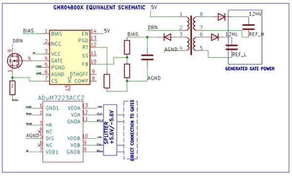 Ganmar Technologies GMR04B00x 內部原理圖圖片（單擊放大）