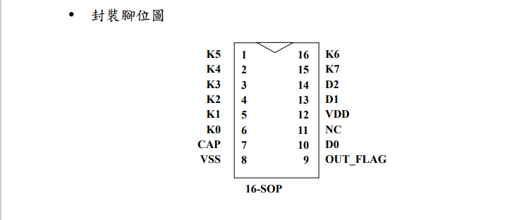 防干擾8路觸控電容式觸控芯片VK3708BM