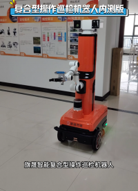 復(fù)合型操作巡檢機(jī)器人#人工智能 