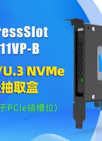 从PCIe插槽开始，ICY DOCK重塑 U.2/U.3 硬盘存储模式  #pcie  #硬盘盒 