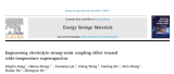 強弱耦合型電解液調控超級電容器寬溫域特性及其機制研究