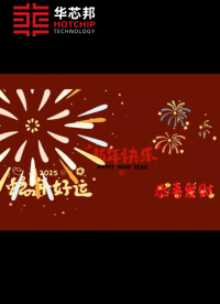 2025新年到，華芯邦祝愿大家蛇年行大運，福運滿滿！#2025 #蛇年 #華芯邦 #芯片廠家 #半導(dǎo)體 