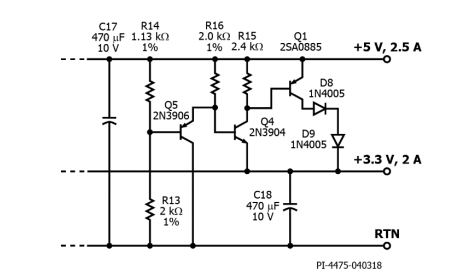 Circuit idea # 主动分流调节器和预负载