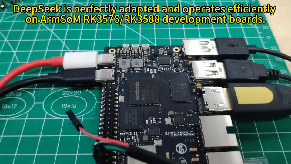 #DeepSeek 在Banana Pi #RK3576 #RK3588 開發(fā)板上運行良好，運行效率高
