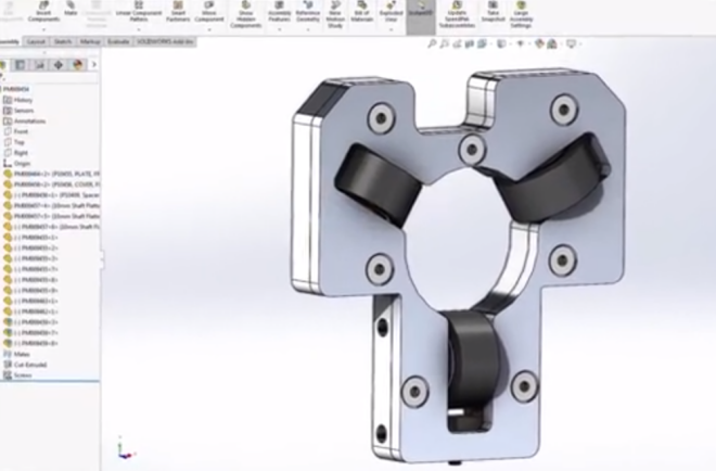 <b class='flag-5'>SOLIDWORKS</b> <b class='flag-5'>2025</b>教育版支持多部件<b class='flag-5'>裝配體</b>的創建和管理