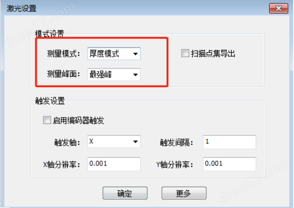 非接觸式激光厚度測量儀