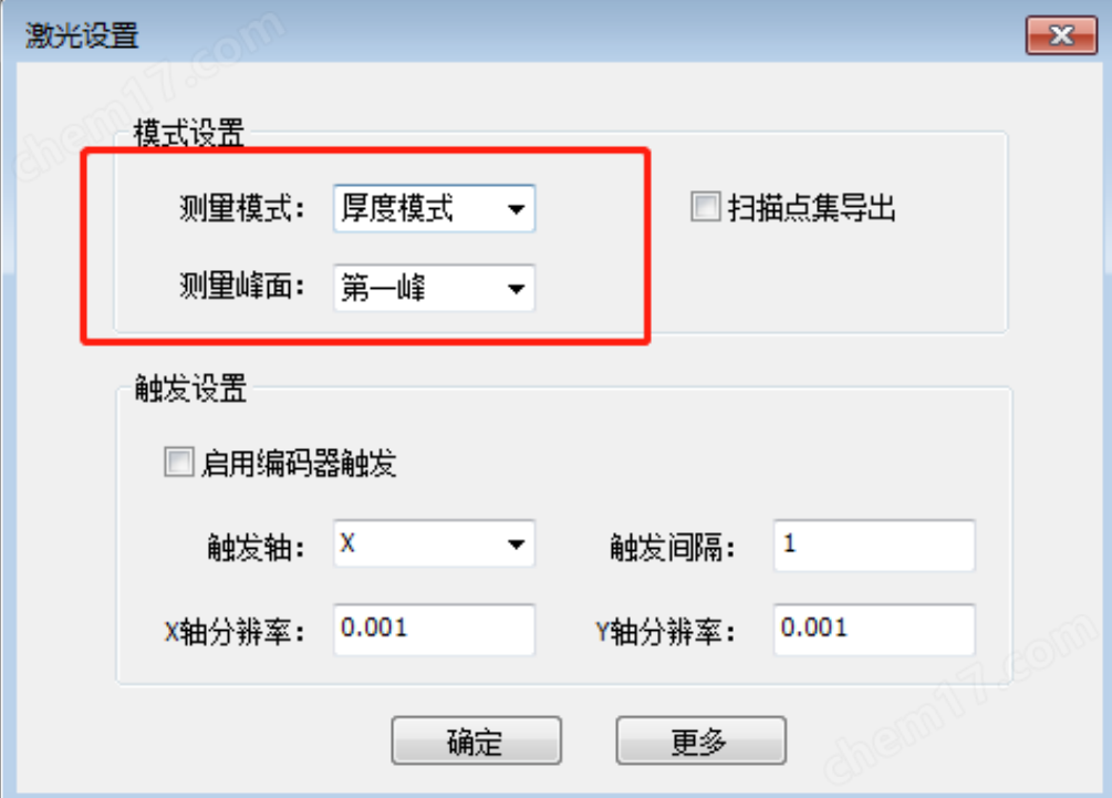 非接觸式激光厚度測量儀