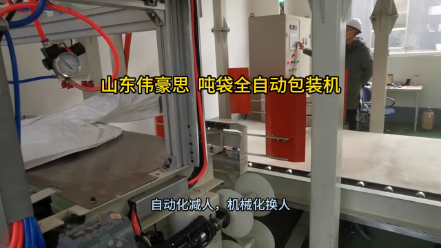 甘肅噸包全自動包裝機 粉料噸包全自動包裝秤 山東偉豪思