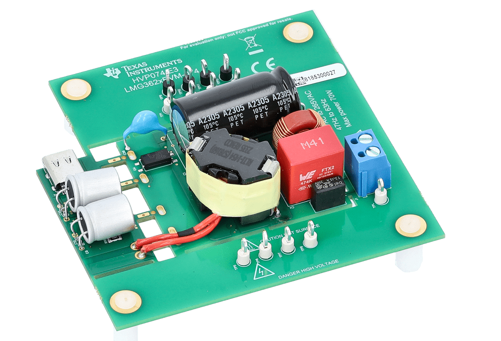 LMG3624EVM-081評(píng)估模塊：用于帶 <b class='flag-5'>USB</b> <b class='flag-5'>Type-C</b>? <b class='flag-5'>PD</b> 的 <b class='flag-5'>65W</b> 準(zhǔn)諧振反激式轉(zhuǎn)換器