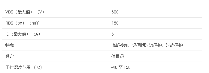 技术资料#LMG3411R150 具有集成驱动器和逐周期过流保护的 600V 150mΩ GaN