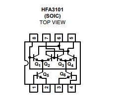 HFA3101 NPN晶體管陣列應用筆記