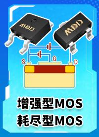 增強(qiáng)型Mos和耗盡型Mos傻傻分不清，看完這個(gè)視頻就懂了!#半導(dǎo)體 #電路知識 #MDD辰達(dá)半導(dǎo)體 
