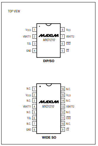 MXD1210<b class='flag-5'>非</b><b class='flag-5'>易</b><b class='flag-5'>失</b>RAM控制器技術(shù)手冊(cè)