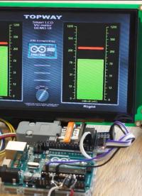 Arduino+拓普微串口屏 輕松實現(xiàn)炫酷的音量大小跳動柱形圖效果