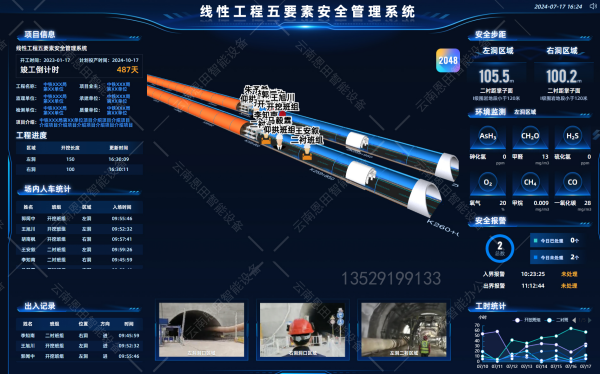 隧道施工安全新防線：<b class='flag-5'>UWB</b><b class='flag-5'>高精度</b>人員<b class='flag-5'>定位</b>系統