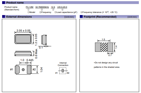 超小型貼片晶<b class='flag-5'>振</b>：愛普生<b class='flag-5'>FC-12M</b>石英晶體諧振器選型資料