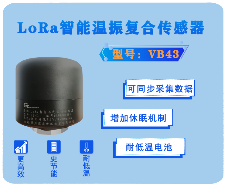 Geniitek-VB43三軸防爆傳感器