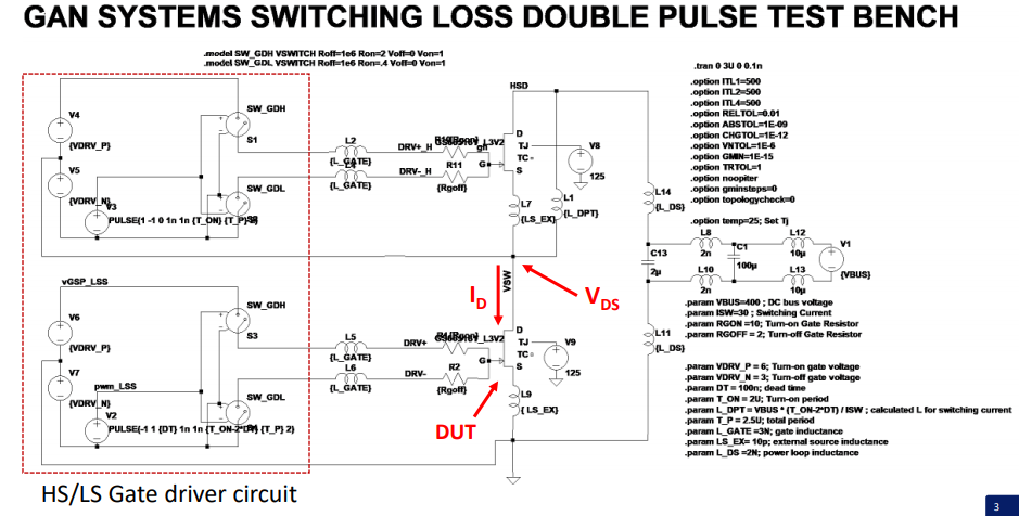 基于LTSpice的<b class='flag-5'>GaN</b>开关损耗的仿真