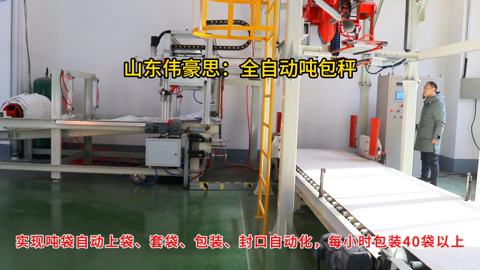 碳酸鈉全自動噸袋包裝秤，噸包全自動打包設備廠家# 全自動包裝機