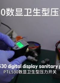 The PTL530 digital sanitary pressure switch (0.1-6 MPa)