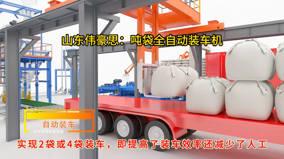氯化鋇自動噸袋裝車機，噸包自動裝車機器人廠家# 