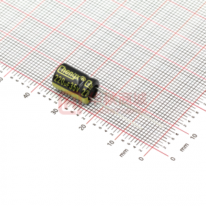 220uF 35V 黑高频 8*12