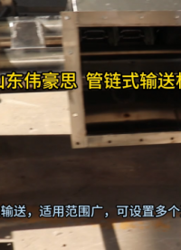 消毒粉管鏈式輸送系統(tǒng) 管鏈輸送機生產(chǎn)廠家 山東偉豪思