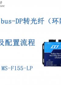 Profibus-DP轉(zhuǎn)光纖（環(huán)網(wǎng)式）講解及配置