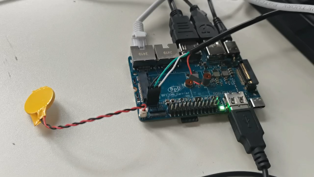 Banana Pi BPI-CM6 進迭時空K1開發(fā)板實時時鐘測試 #電路知識 
