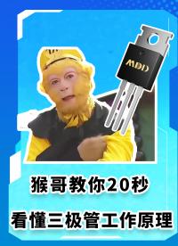 齊天大圣教你20秒看懂三極管#MDD#MDD辰達(dá)半導(dǎo)體#三極管 